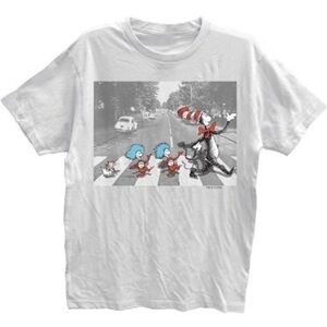 Dr. Seuss Cat in the Hat Graphic Tee - White